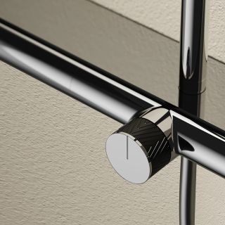 Душевая стойка AQUAme AQM8010B чёрный